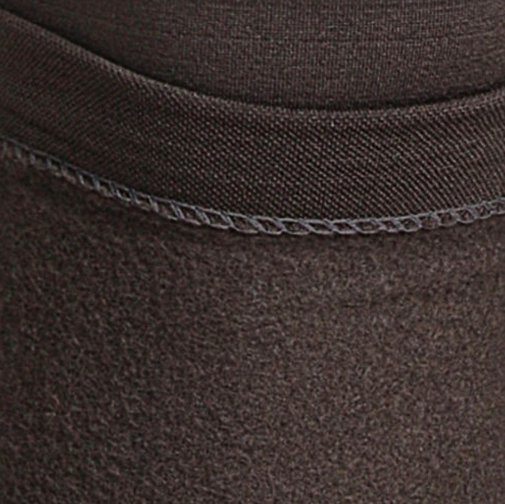 Fleece Leggings, Charcoal Grey, OS, NIP - Picture 6 of 7